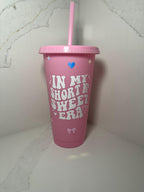 Sabrina Carpenter Cold Cup | Short N Sweet Era Starbucks Tumbler | Personalised Name Sabrina Cup with Straw | Espresso Merch | Birthday Gift - The Crafty Bee