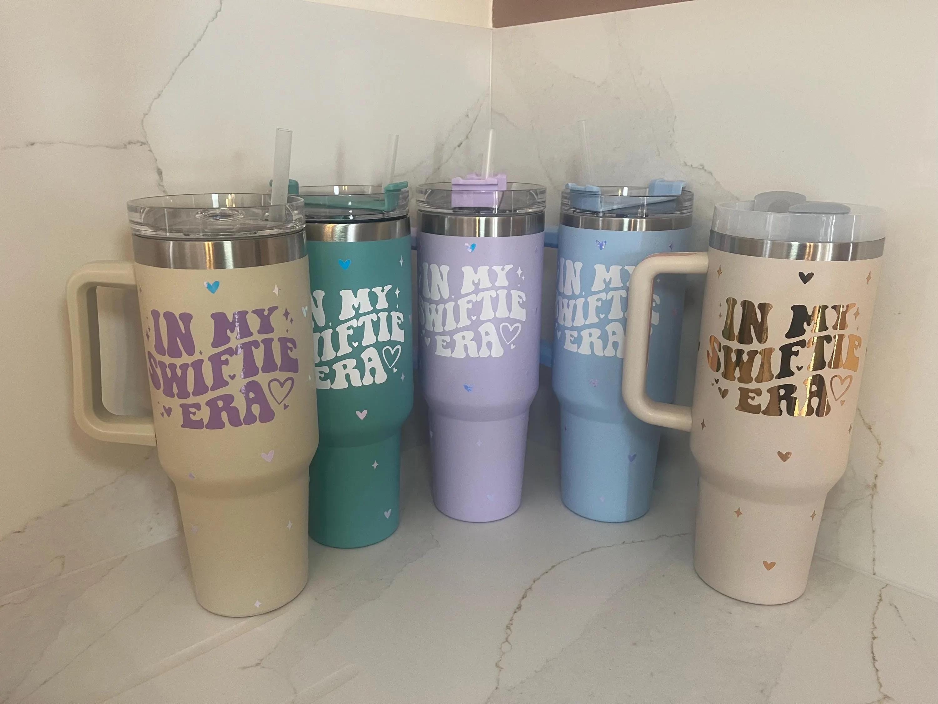 Swiftie Era 20oz Cold Cup: Personalised Swiftie Tumbler - The Crafty Bee