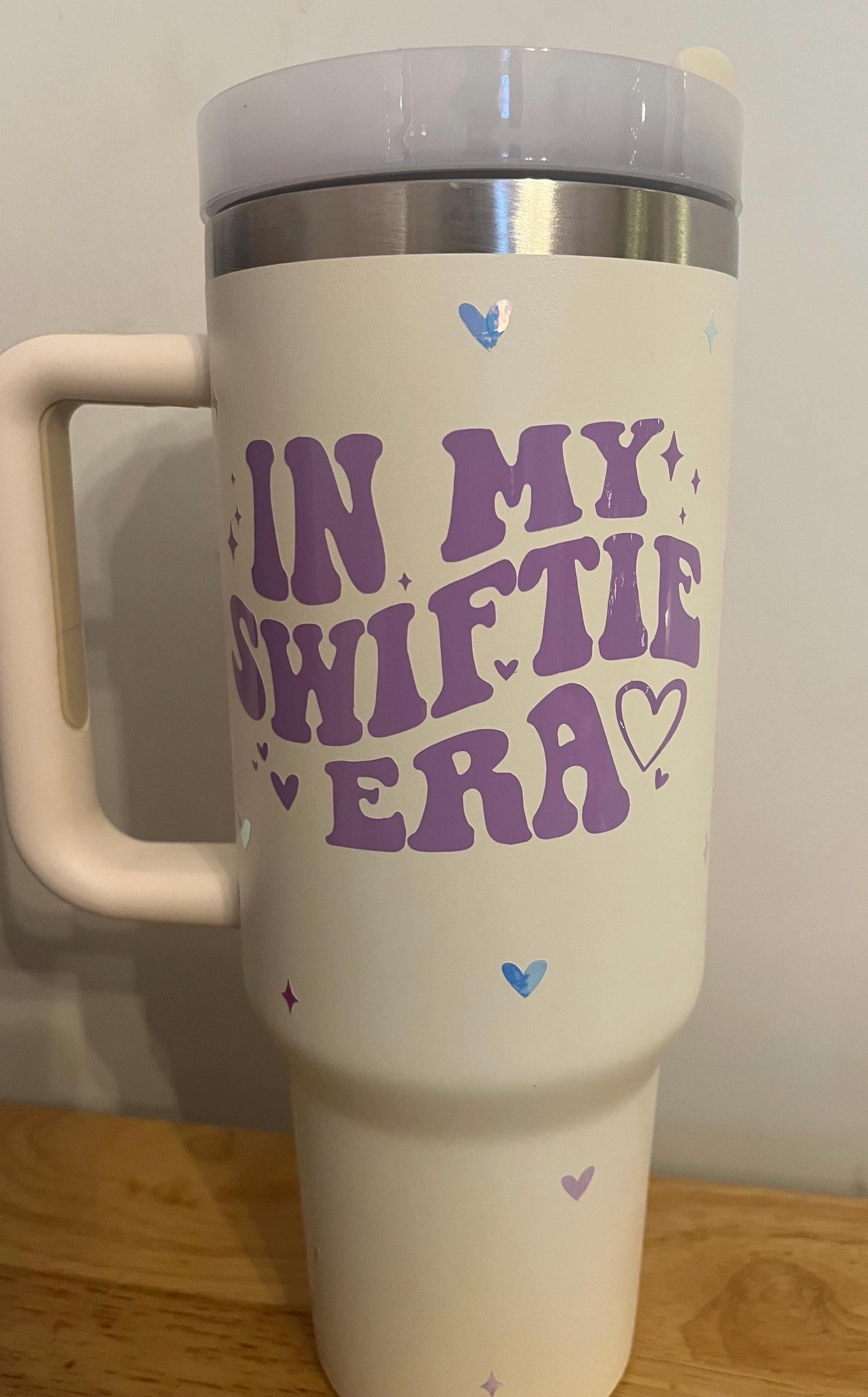 Swiftie The Eras Tour Cold Cup | Swiftie Fan Thermal Cup | Swiftie Era Tour themed cup/mug tea/coffee | Taylor Swift Gift | Taylor Swift Fan Merch - The Crafty Bee