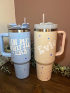 Swiftie The Eras Tour Cold Cup | Swiftie Fan Thermal Cup | Swiftie Era Tour themed cup/mug tea/coffee | Taylor Swift Gift | Taylor Swift Fan Merch - The Crafty Bee