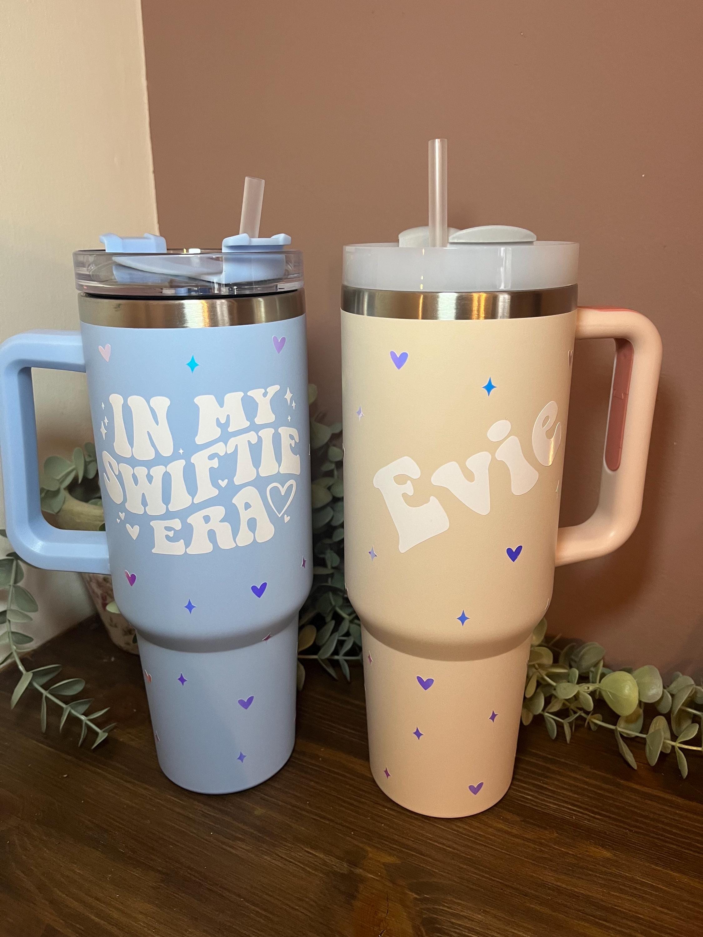 Swiftie The Eras Tour Cold Cup | Swiftie Fan Thermal Cup | Swiftie Era Tour themed cup/mug tea/coffee | Taylor Swift Gift | Taylor Swift Fan Merch - The Crafty Bee