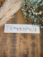 Teacher Gift | Personalised Teacher Tile/Sign/Plaque I Personalised Teacher Retirement Gift I End Of Year Teacher & Headteacher Present - The Crafty Bee