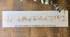 Teacher Gift | Personalised Teacher Tile/Sign/Plaque I Personalised Teacher Retirement Gift I End Of Year Teacher & Headteacher Present - The Crafty Bee