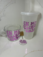 Teacher Gift Set Coffee/Tea Cup | Teacher Era Tumbler Gift set | Teacher Mug, keyring & card gift - The Crafty Bee